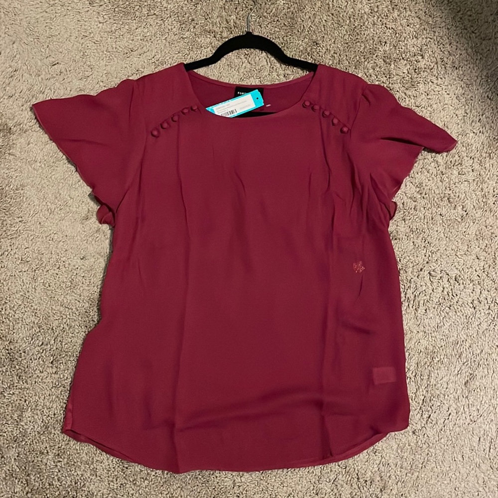 Fortune and Ivy Pink Top